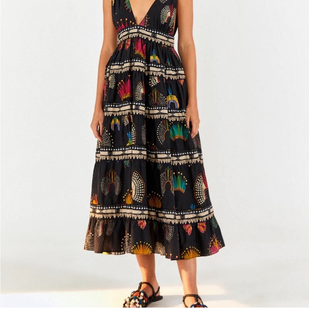 Farm Rio never worn dress! NWT, printed design.